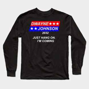 Dwayne Johnson 2032 Long Sleeve T-Shirt